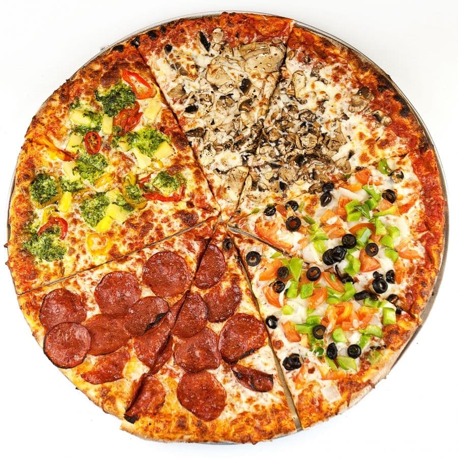 2 for 1 Create Your Own Gourmet (5 Toppings Each)