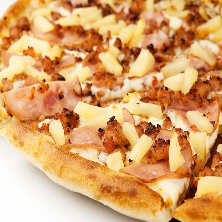 Tropical Hawaiian Delight Pizza