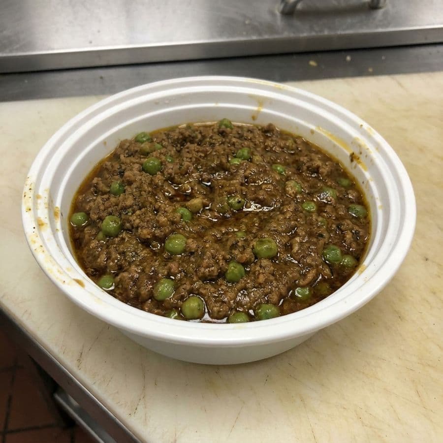 Keema Curry + Rice